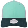 Legacy Mint/Navy/Silver Mid-Pro Snapback Trucker Cap