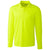 Clique Men's Hi-Vis Yellow Long Sleeve Spin Pique Polo