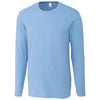 Clique Men's Light Blue Heather Long Sleeve Phoenix Tee