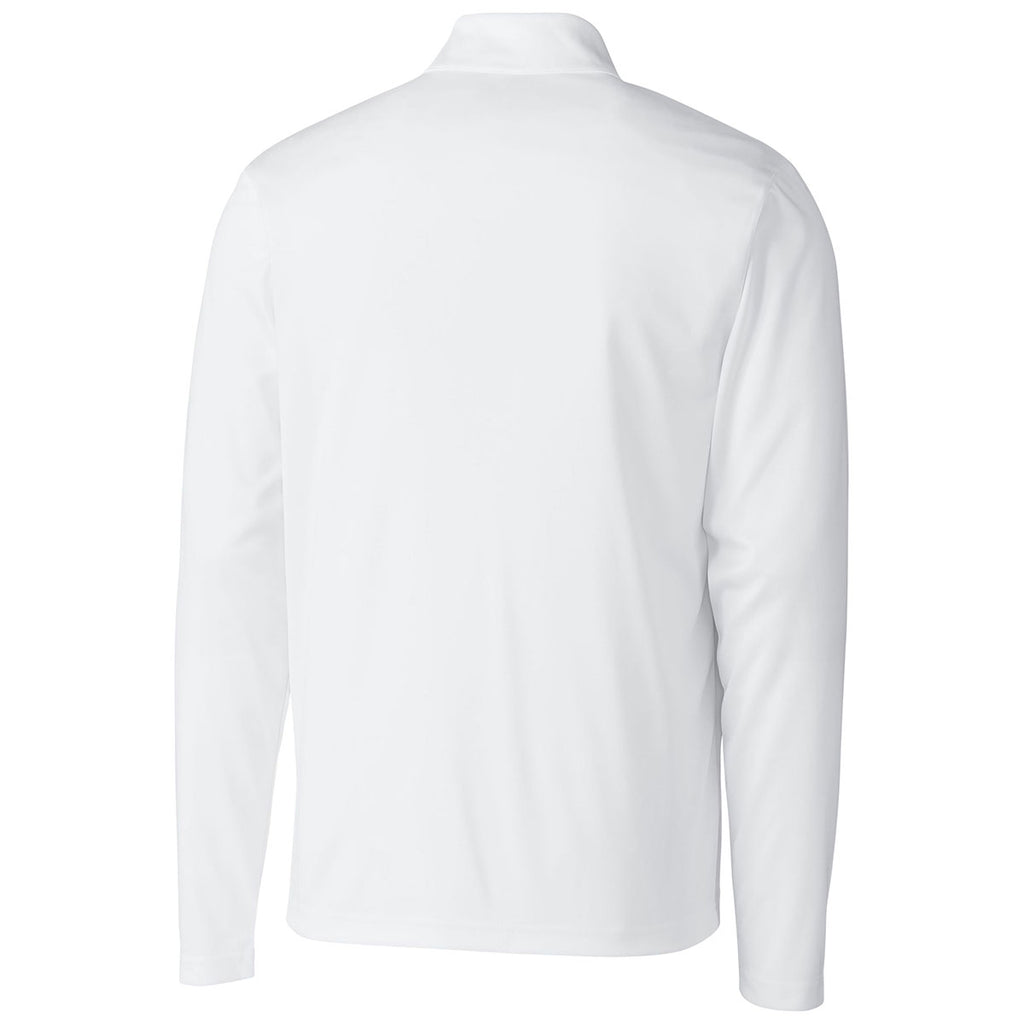 Clique Men's White Spin Half Zip