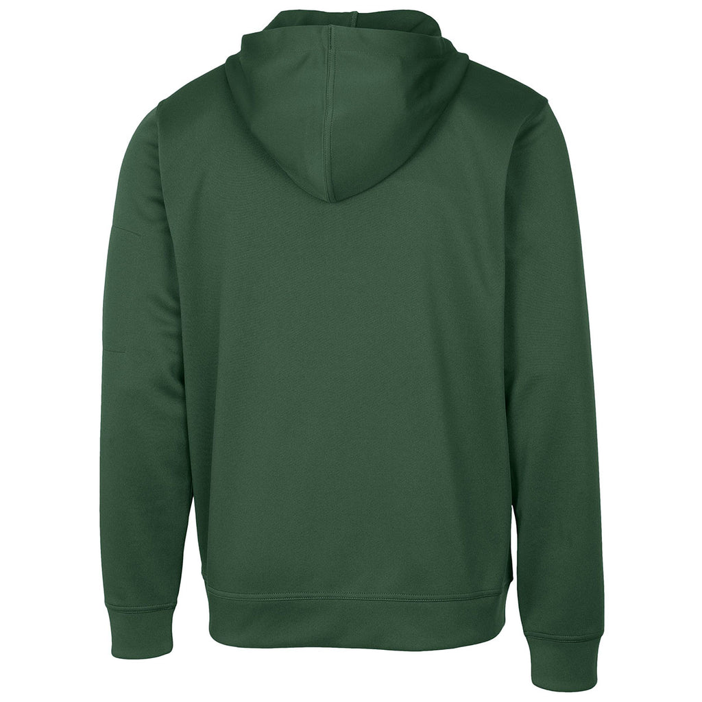 Clique Men's Bottle Green Lift Performance Full Zip Hoodie