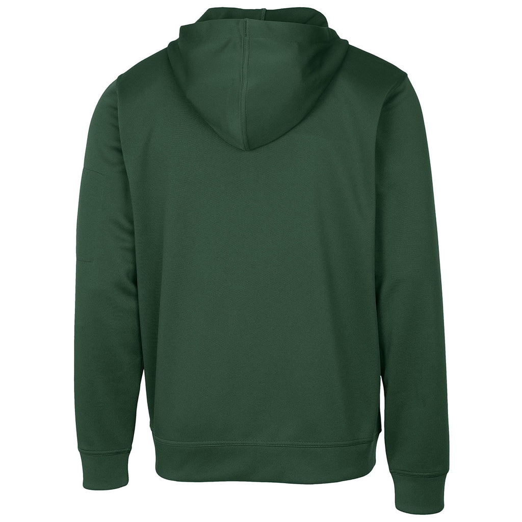 Clique Men's Bottle Green Lift Performance Hoodie Sweatshirt