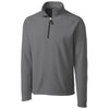 Clique Men's Grey Summit Half Zip Microfleece