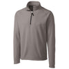 Clique Men's Silver Summit Half Zip Microfleece