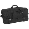 Mercury Luggage Black Wheeled Duffel with Drop Bottom