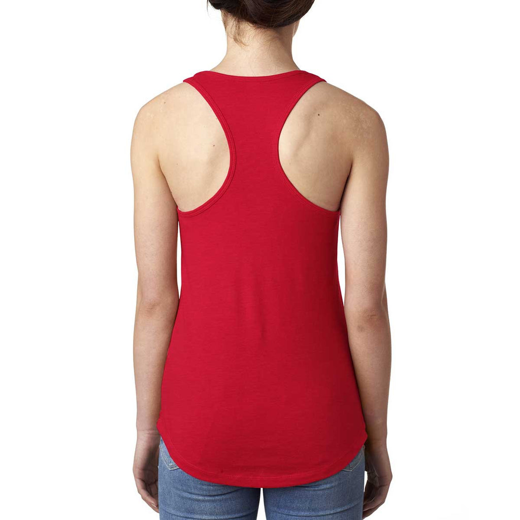 Next Level Women's Red Ideal Racerback Tank