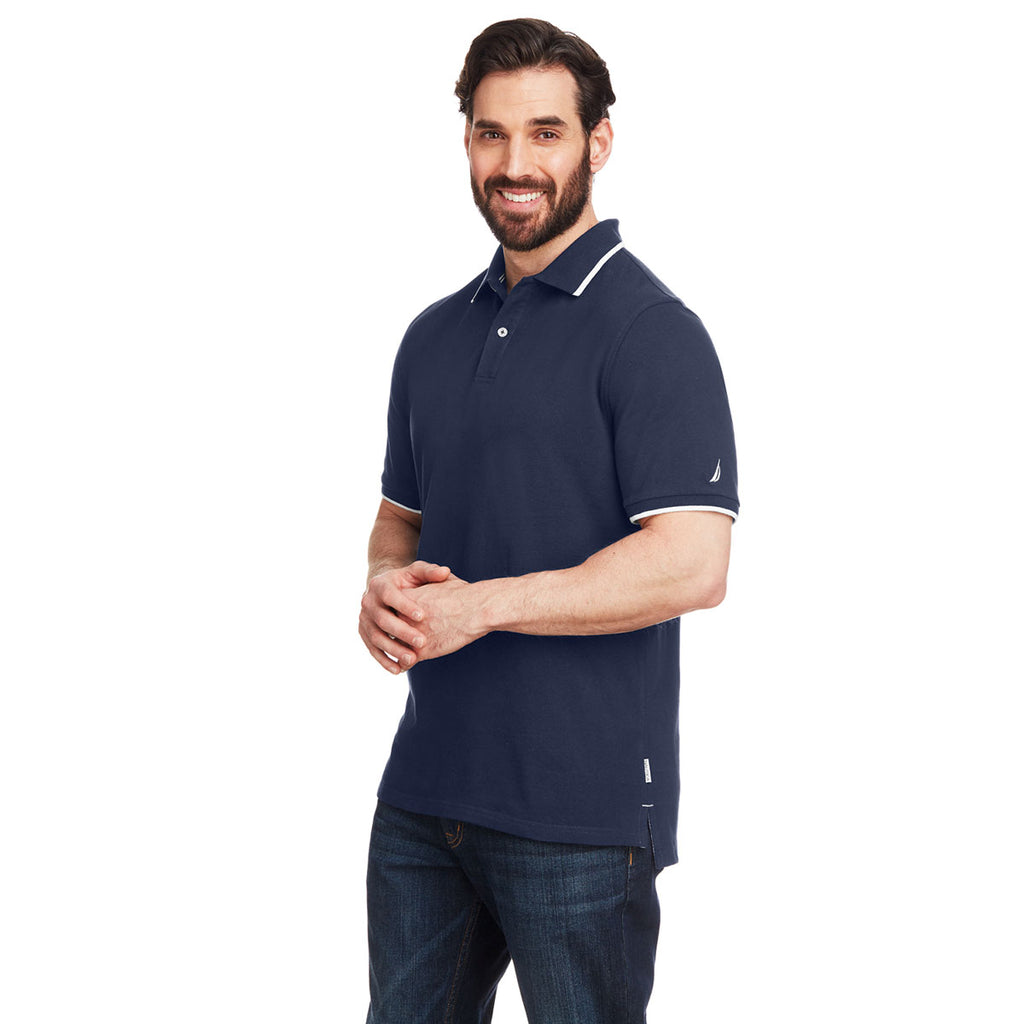 Nautica Men's Nautica Navy Deck Polo