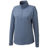 Nautica Women's Faded Navy Saltwater Quarter-Zip Pullover