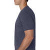 Next Level Men's Indigo Premium Fitted Short-Sleeve V-Neck Tee