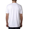 Next Level Men's White Premium Fitted Short-Sleeve V-Neck Tee