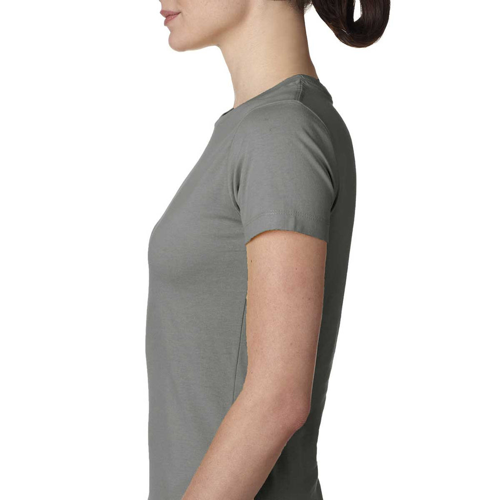 Next Level Women's Warm Grey Boyfriend Tee