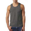 Next Level Men's Dark Heather Grey Premium Fitted CVC Tank