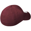 New Era 39THIRTY Maroon Structured Stretch Cotton Cap