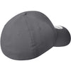 New Era 39THIRTY Graphite Structured Stretch Cotton Cap