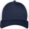 New Era 39THIRTY Deep Navy/White Stretch Mesh Cap