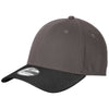 New Era Graphite/Black Stretch Cotton Striped Cap