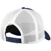 New Era Deep Navy/White Snapback Mesh Back Trucker Cap