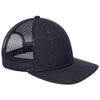 New Era Heather Navy/Navy Snapback Low Profile Trucker Cap