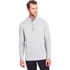 North End Men's Platinum Jaq Snap-Up Stretch Performance Pullover