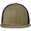 New Era Olive/Black Standard Fit Snapback Trucker Cap