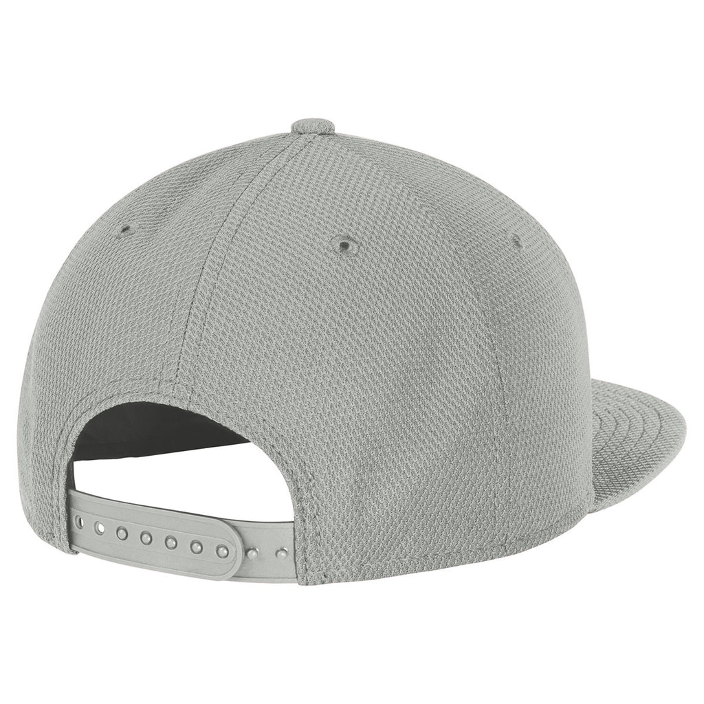 New Era Grey Original Fit Diamond Era Flat Bill Cap