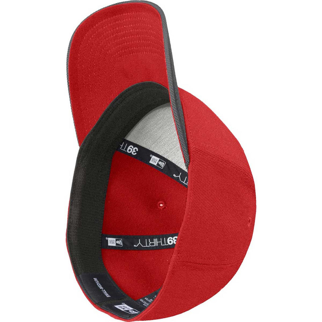 New Era Scarlet/Charcoal Ballistic Cap