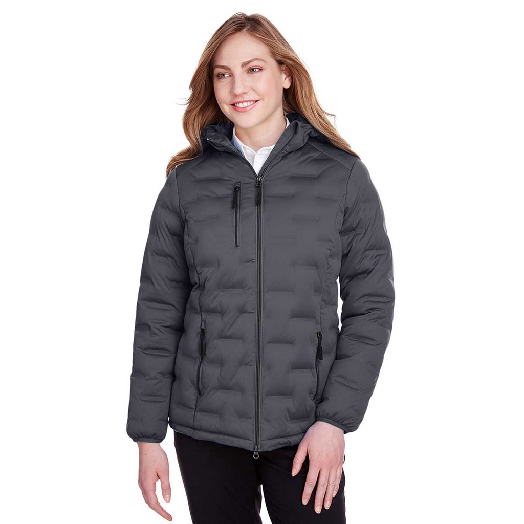 North End Women's Carbon/Black Loft Puffer Jacket