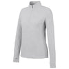 North End Women's Platinum Heather Spirit Textured Quarter Zip