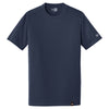 New Era Men's True Navy Heritage Blend Crew Tee