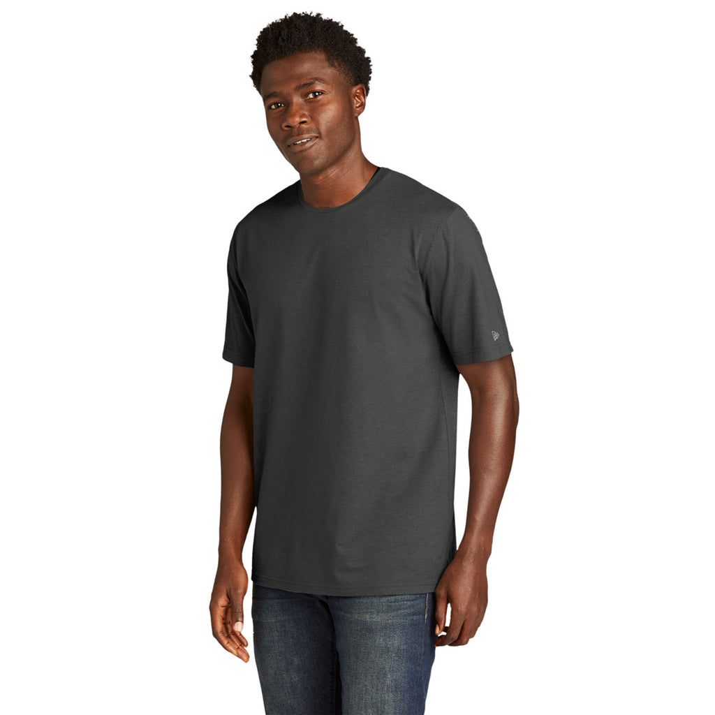 New Era Men's Graphite Tri-Blend Tee