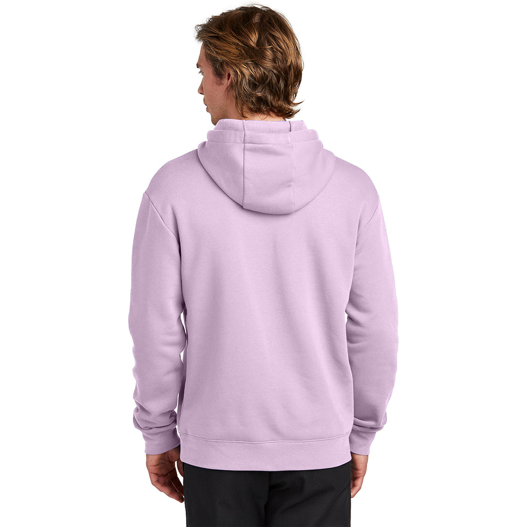 New Era Men's Lavender Heritage Fleece Pullover Hoodie