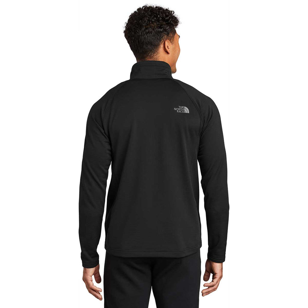 The North Face Men's Black Mountain Peaks Fleece Full-Zip Jacket