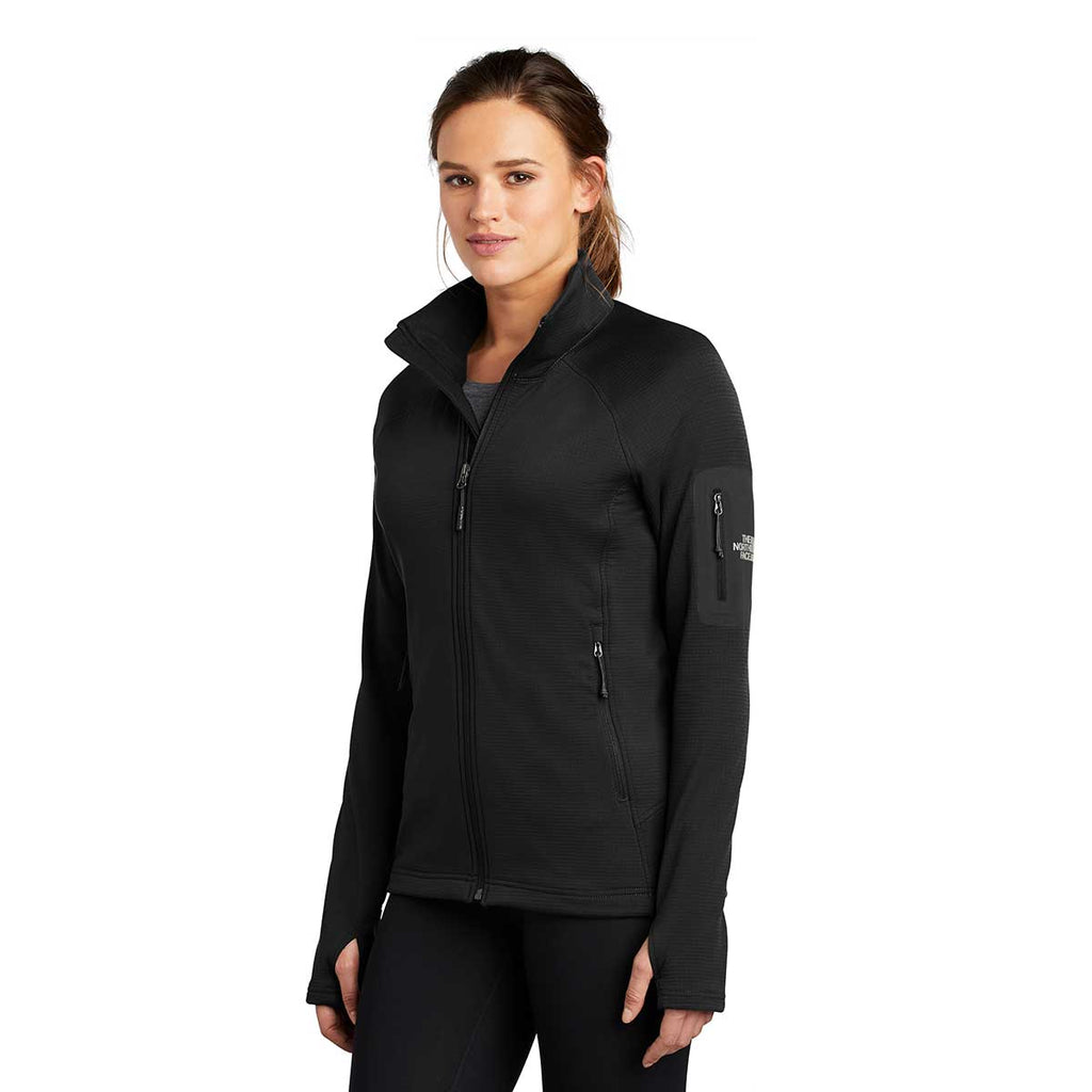 The North Face Women's Black Mountain Peaks Fleece Full-Zip Jacket