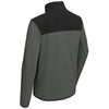 The North Face Men's Asphalt Grey/ TNF Black Glacier Full-Zip Fleece Jacket