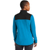 The North Face Women's Hero Blue/ TNF Black Glacier 1/4-Zip Fleece