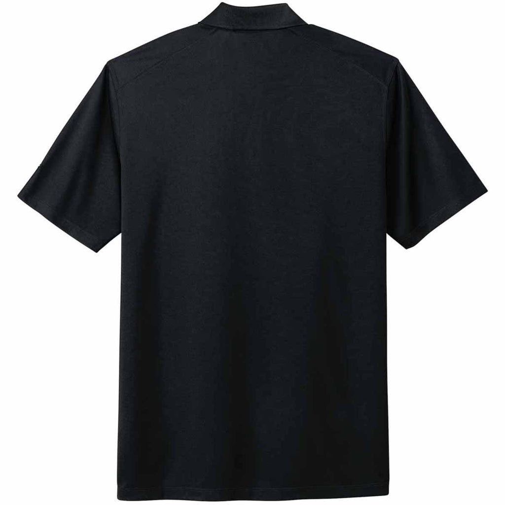 Nike Men's Black Dri-FIT Micro Pique 2.0 Polo