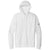 Nike Men's White Club Fleece Sleeve Swoosh Pullover Hoodie