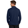 Nike Men's College Navy Textured 1/2 Zip Cover-UP