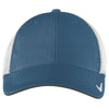 Nike Navy/White Stretch-to-Fit Mesh Back Cap