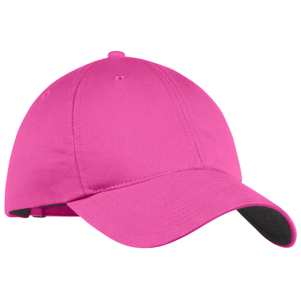 Nike Vivid Pink Unstructured Cotton/Poly Twill Cap