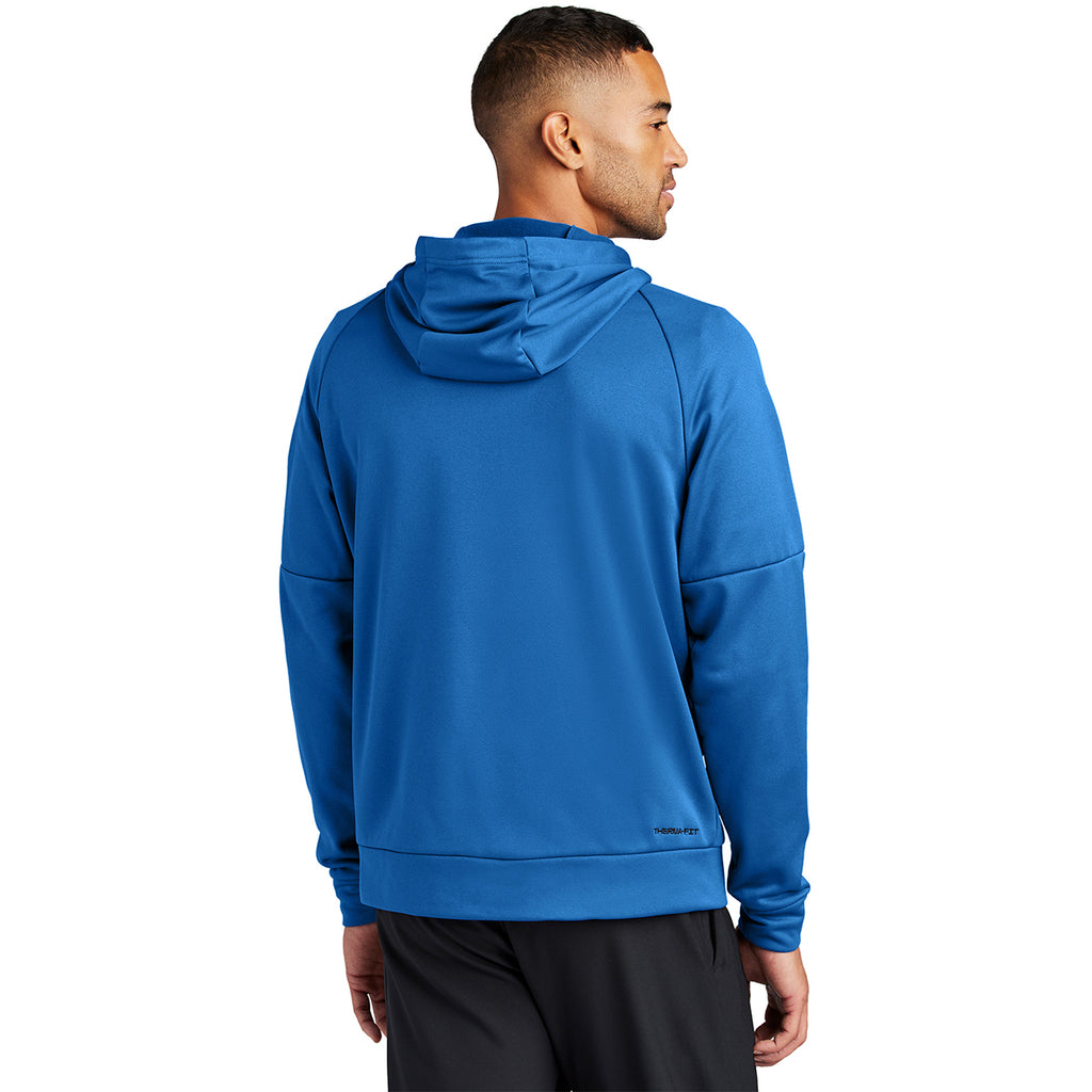 Nike Men's Game Royal Therma-FIT Pocket Full-Zip Fleece Hoodie