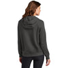 Nike Women's Anthracite Club Fleece Sleeve Swoosh Pullover Hoodie