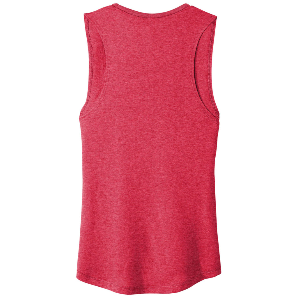 Next Level Women's Red Festival Muscle Tank