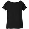 Next Level Women's Black Festival Scoop Neck Tee