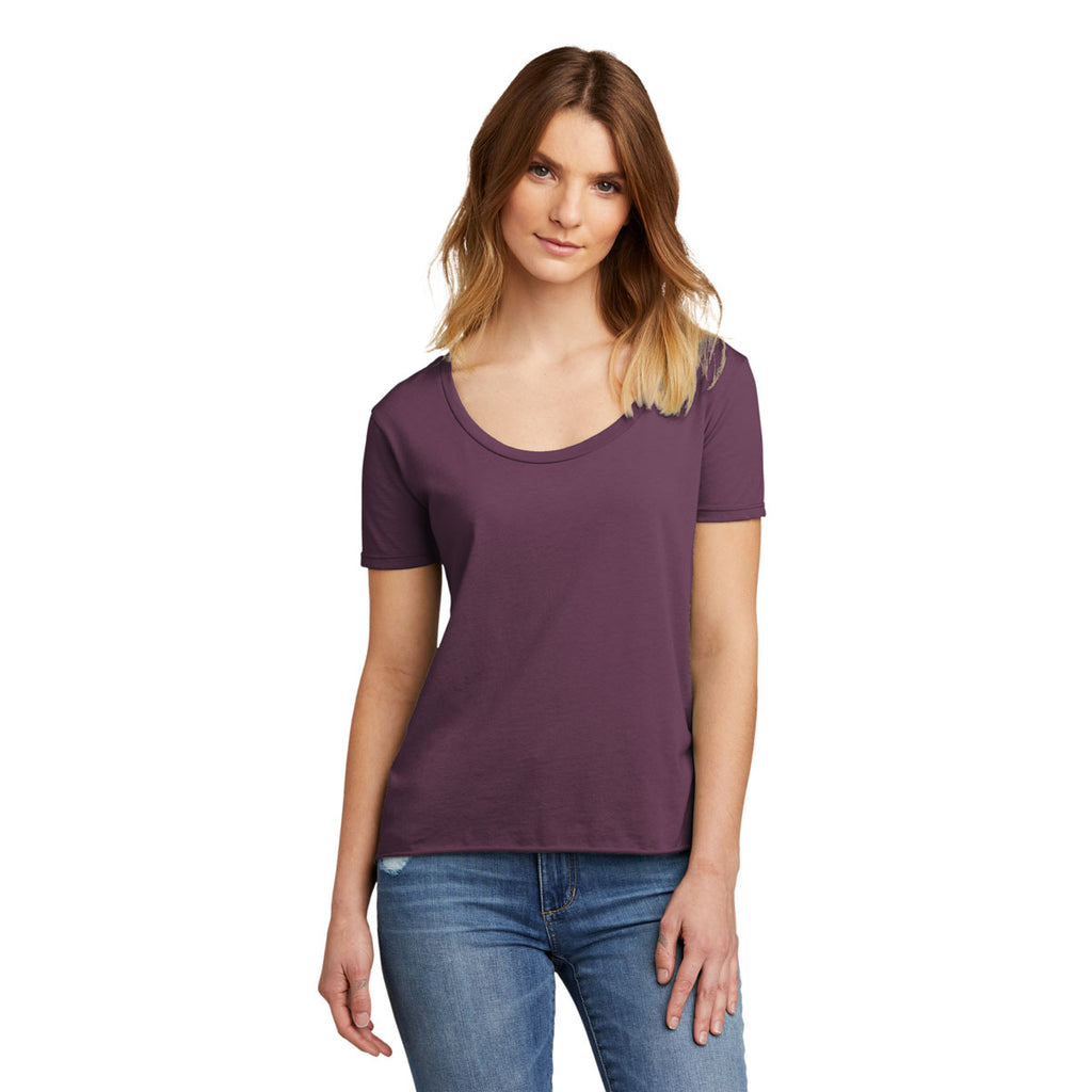 Next Level Women's Shiraz Festival Scoop Neck Tee