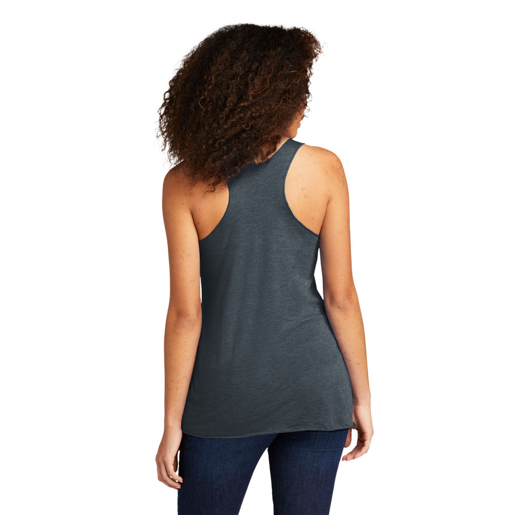 Next Level Women's Indigo Tri-Blend Racerback Tank