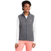 Vineyard Vines Women's Charcoal Heather Harbor Fleece Vest