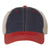 Legacy Navy/Scarlet Red/Khaki Old Favorite Trucker Cap