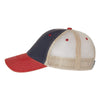 Legacy Navy/Scarlet Red/Khaki Old Favorite Trucker Cap