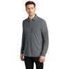 OGIO Men's Diesel Grey Caliber 2.0 Long Sleeve Polo